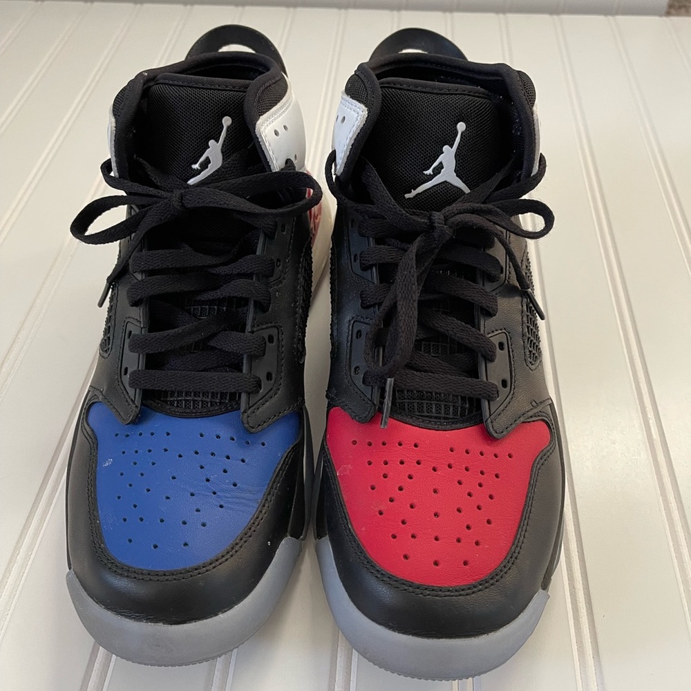 Air Jordan 1 Retro Red & Cobalt Blue Sneakers